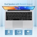 DUNHOO Laptop, 15.6’’ Laptop Computer with Celeron Processor N4000, 2Cores 2Threads, 12GB RAM DDR4 256GB SSD Laptops, UHD Graphics 600, Lap Top 180°Hinge, FHD 1920 * 1080, WiFi 5, BT 4.2, Win 11 Pro - Image 5