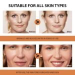 VGO Vitamin C Serum for Face, Vit C Anti Aging Serum with Hyaluronic Acid & Vitamina E, Deep Hydration Facial Care for All Skin Types, 1.01oz / 30ml - Image 6