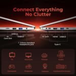 2026 15.6" FHD Gaming Laptop, AMD Ryzen 7 6800H(up to 4.7GHz), 24GB RAM, 1TB NVMe SSD, Windows 11 Pro Laptop Computer with Backlit Keyboard, 6 Ports for Gaming, Programming, Video Editing - Image 6