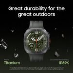 Samsung Galaxy Watch Ultra2, Titanium Gray, 47mm LTE Smartwatch | Rugged Design, AI Assistant, Advanced Sleep and Running Coach, Dive-Rated, Heart Rate Tracking [US Version, 2 Yr Warranty] - Image 5