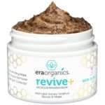 Manuka Honey Exfoliating Facial Scrub - Microdermabrasion Face Exfoliant | Gentle Moisturizing Exfoliator - Cleanse & Smooth Skin, Minimize Pores - With Organic Aloe Vera & Natural Cehami Extract 2oz