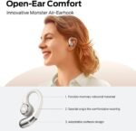 Monster Open Ear AC336 Headphones, Bluetooth 6.0 Wireless Earbuds with Stereo Sound, ENC Clear Call, 21H Playtime, Type-C Charging, Touch Control, IPX6 Waterproof Open Ear Earbuds for Sports - Image 5