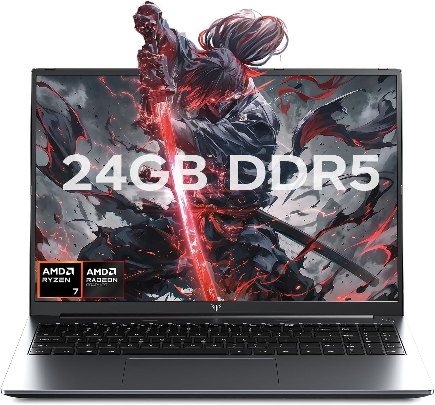 71xUOFuBVCL._AC_SL1500_.jpg KAIGERR 2026 Gaming Laptop, 24GB DDR5 512GB NVMe SSD Laptop Computer with AMD Ryzen 7 H255(8C/16T, Up to 4.9GHz), 16.0 inch Windows 11 Laptop, Radeon RX Vega 8 Graphics,WiFi 6, Backlit KB - Image 1