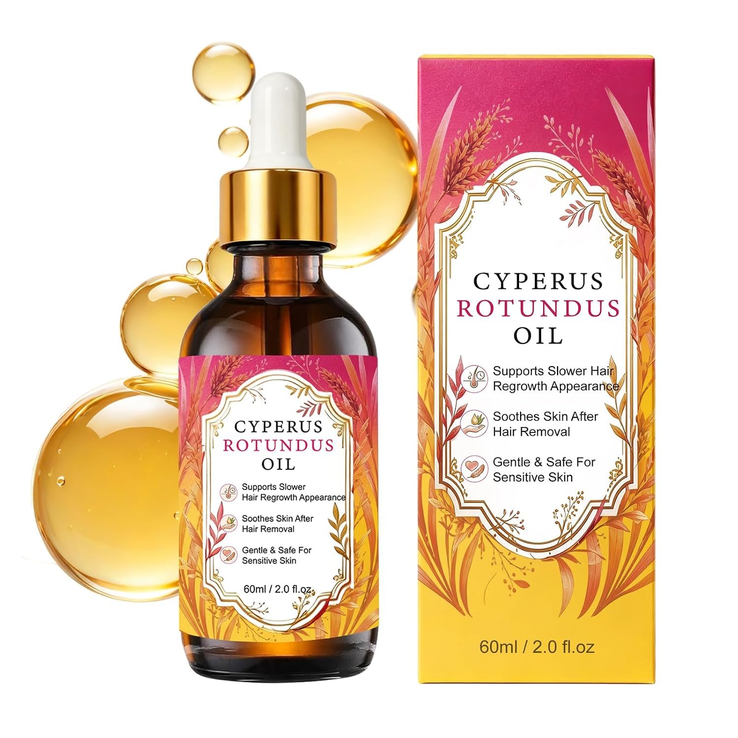 71xfUqW9N8L._SL1500_.jpg AuraLuna Cyperus Rotundus Oil, Natural Hair Care for Men & Women - Image 1