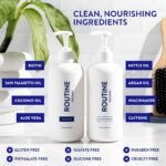 Routine Wellness Anti-Thinning Shampoo & Conditioner - Vanilla & Coconut - Image 4