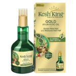 KESH KING Ayurvedic Hair Oil | Herbal Oil with Bhringraj & Amla | Enhance Hair Growth | Reduce Hairfall | Nourishes Scalp | Provides Long & Thick Hair | 3.38 Fl Oz/100ml