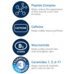 CeraVe Eye Cream for Wrinkles with Peptides, Caffeine & Niacinamide, 0.5oz | Dermatologist-Tested Skin Care Formula Targets Crows Feet and Delicate Under-Eye Skin To Visibly Smooth, Restore, and Protect - Image 3