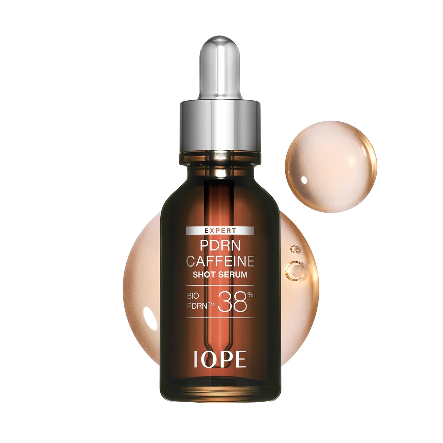 71znON-6PBL._SL1500_.jpg IOPE Expert PDRN Caffeine Shot Serum - Anti-Aging Face Serum to Visibly Depuff, Smooth, and Rejuvenate Tired Skin - With BIO-PDRN and Caffeine - Fast-Absorbing Texture - 1.01 fl. oz. - Image 1