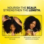 Marc Anthony Strictly Curls, Strength & Shine Scalp & Hair Oil - Curly Hair | Hair & Scalp Treatment Oil Adds Shine & Reduces Breakage for Long Lasting Curls - Moisture & Less Frizz - Image 4