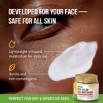 Beef Tallow for Skin and Face - Grass Fed Tallow and Honey Balm, All Natural Skin Care Moisturizer with Hyaluronic Acid - Day & Night Beef Tallow Face Cream for Dry, Sensitive Skin, Glass Jar 2.25 oz - Image 2