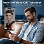 AI Translation Earbuds Real Time, 134 Languages Translator, 72H Playtime - Image 8