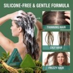 Nature Triangle Usman Grass Shampoo Bar for Hair Growth & Thickening - Image 2