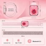 Smart Watch for Women, Bluetooth Answer/Make Calls, 1.83"HD Screen, 2 Bands | IP67 Waterproof Fitness Tracker, Heart Rate/Sleep Monitor, DIY Dial, Multi-Sport Modes Pedometer, Smartwatch for iOS/Android - Image 9