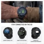 Garmin Instinct® 3 AMOLED, Rugged GPS Smartwatch, 45mm, Black - Image 5