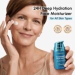 MAREE Face Moisturizer – Firming & Lifting Face Cream for Women with Collagen, Retinol & Hyaluronic Acid – Day & Night Anti-Aging Facial Wrinkle DD Cream Moisturizer for Dry Skin – 1.7 Fl Oz - Image 2