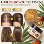 Raw Batana Oil for Hair Growth – 100% Pure Unrefined from Honduras | Natural Cold-Pressed Batana Oil Paste, Hair Growth Oil Promotes Hair Thickness, Nourishes Damaged Hair, Prevents Loss - Image 5