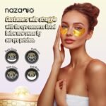 NAZANO 12 Pcs 24K Gold Under Eye Patches - Eye Masks - Image 2