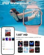 Smart Watch, Fitness Watch for Women Men with 24/7 Heart Rate/Blood Pressure Monitor,Pedometer, Sleep Tracker, 120+ Sport Modes, IP68 Waterproof Activity&Fitness Tracker Compatible with Android iPhone - Image 7