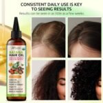 AKBAN Blend of Pure Batana Oil for Hair Growth With Castor, Rosemary, Infused With Biotin, Keratin & Vitamin E, Blend of Effective Hair Oils for Hair Growth-Strengthening Treatment for Healthy Hair - Image 6