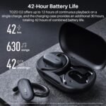TOZO O2 Open Ear Wireless Earbuds,Multi-Angle Adjust 42H Bluetooth 5.3 | Multi-Angle Adjustable Comfort Fit Bluetooth Headphones, Rich Bass, Crystal Clear Calls, Perfect For Sport Driving Work - Image 5