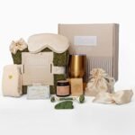 Luxury Spa Gift Basket for Women Self Care Kit, Hug in a Box, Get Well Soon Package, Thinking of You Gift, Birthday Box, Relaxing Set, Sympathy Present for Her, Mom, Wife, Sister, Friend