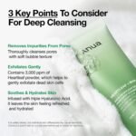 Anua Heartleaf Quercetinol Pore Deep Cleansing Foam, 5.07 fl.oz | Face wash for Pore Refining Cleanser, Hydrating Daily Cleanser For Double Cleansing, Gentle Foaming with BHA, Korean Skincare - Image 3