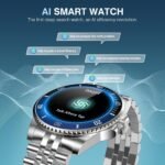 GPT Smart Watch for Men, Answer/Make Call, Fitness Tracker, IP67, 44mm | 1.19" AMOLED Display, 24/7 Heart Rate/Blood Oxygen/Blood Pressure/Sleep Monitor, 107 Sports Modes, Compatible Android iPhone - Image 2