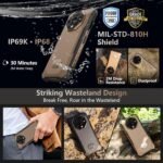 Ulefone Armor X16 Pro 5G Rugged Smartphone, 16GB+256GB MTK Dimensity 6300 Android 16, 64MP+25MP Main Camera, 10360mAh, 6.56" 120Hz Corning Gorilla Screen, IP68/69K Waterproof, Widevine L1 - Sand Dune - Image 7
