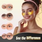 NAZANO 12 Pcs 24K Gold Under Eye Patches - Eye Masks - Image 4
