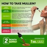 Mullein Drops for Lungs - USDA Organic Mullein Leaf Extract Liquid - 2 oz | Respiratory Health Support for Women & Men - Lung & Bronchial Cleanse for Smokers - As Tincture, Tea, Pills - Image 7