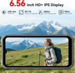 Blackview Fort 2 Rugged Phone Android 16, 10.7mm Ultra-Thin Rugged Smartphone Unlocked, 24GB + 128GB/2TB 6.56”HD+90Hz Large Dispaly, 4G T-Mobile Dual SIM IP69K Waterproof 16MP+13MP Camera, NFC/GPS - Image 6