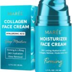 MAREE Face Moisturizer – Firming & Lifting Face Cream for Women with Collagen, Retinol & Hyaluronic Acid – Day & Night Anti-Aging Facial Wrinkle DD Cream Moisturizer for Dry Skin – 1.7 Fl Oz
