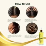 Organic Rosemary Oil for Hair Growth – Infused with Biotin, Castor Oil & Peppermint for Healthier Hair & Stronger Roots, Split Ends & Dry Scalp Treatment - with Dropper (3.38 fl oz) - Image 8