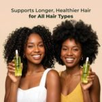 Organic Rosemary Oil for Hair Growth – Infused with Biotin, Castor Oil & Peppermint for Healthier Hair & Stronger Roots, Split Ends & Dry Scalp Treatment - with Dropper (3.38 fl oz) - Image 5