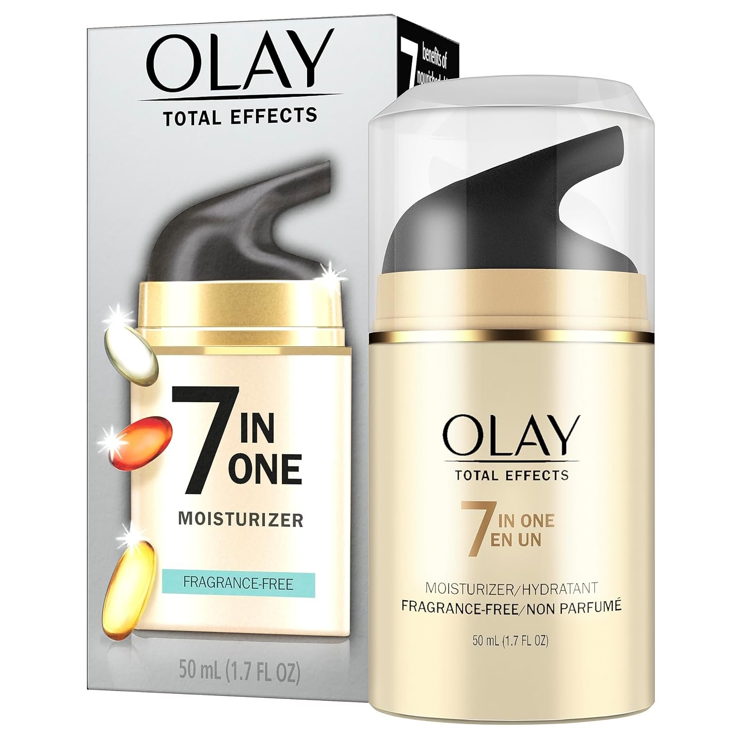 81vNLA9QWcL._SL1500_.jpg Olay Total Effects Face Moisturizer, Fragrance-Free, 1.7 fl oz - Image 1
