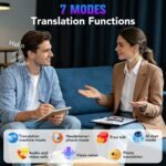 AI Translation Earbuds Real Time, 134 Languages Translator, 72H Playtime - Image 3