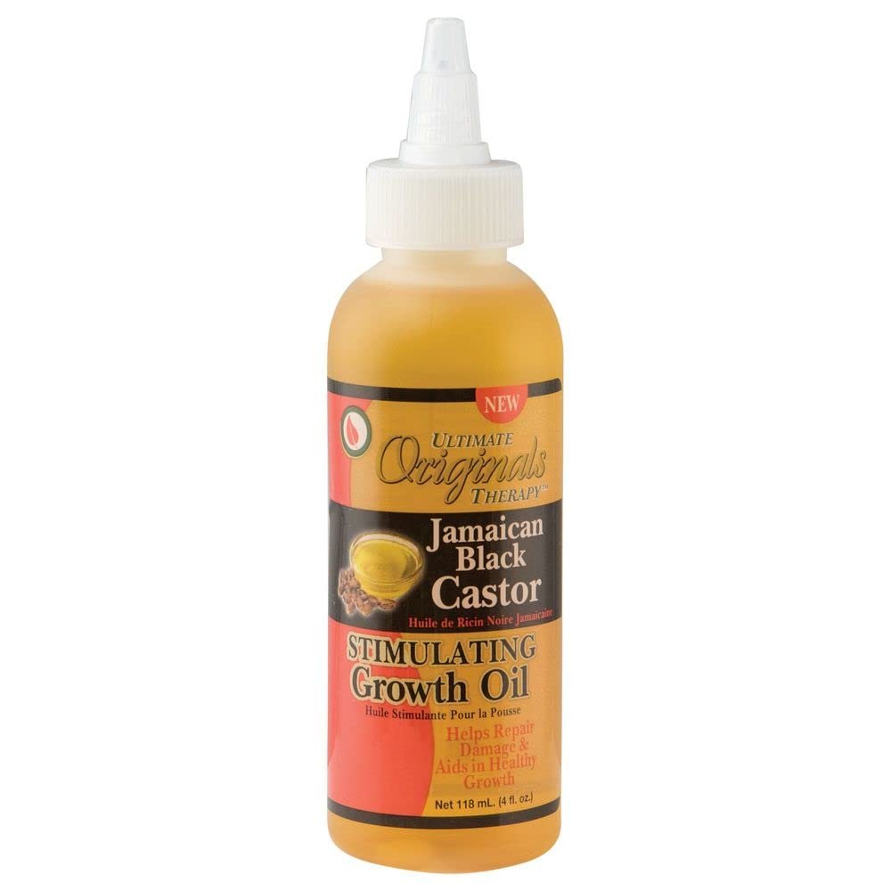 51EIaFCDpXL._SL1000_.jpg Originals by Africa's Best Therapy Jamaican Black Castor Oil Stimulating Growth Oil, Naturally Repairs and Prevents Hair Damage & Breakage, Moisturizes Scalp, 4oz Bottle - Image 1