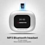 Monster Open Ear Bluetooth Earbuds, ENC Noise Canceling Headphones,White - Image 6