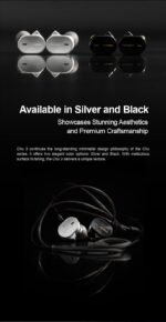 Moondrop CHU III IEM Earphones, Dynamic Driver in‑Ear Monitors, 0.78mm 2-Pin Detachable Cable HiFi Wired Earbuds (Black) - Image 3