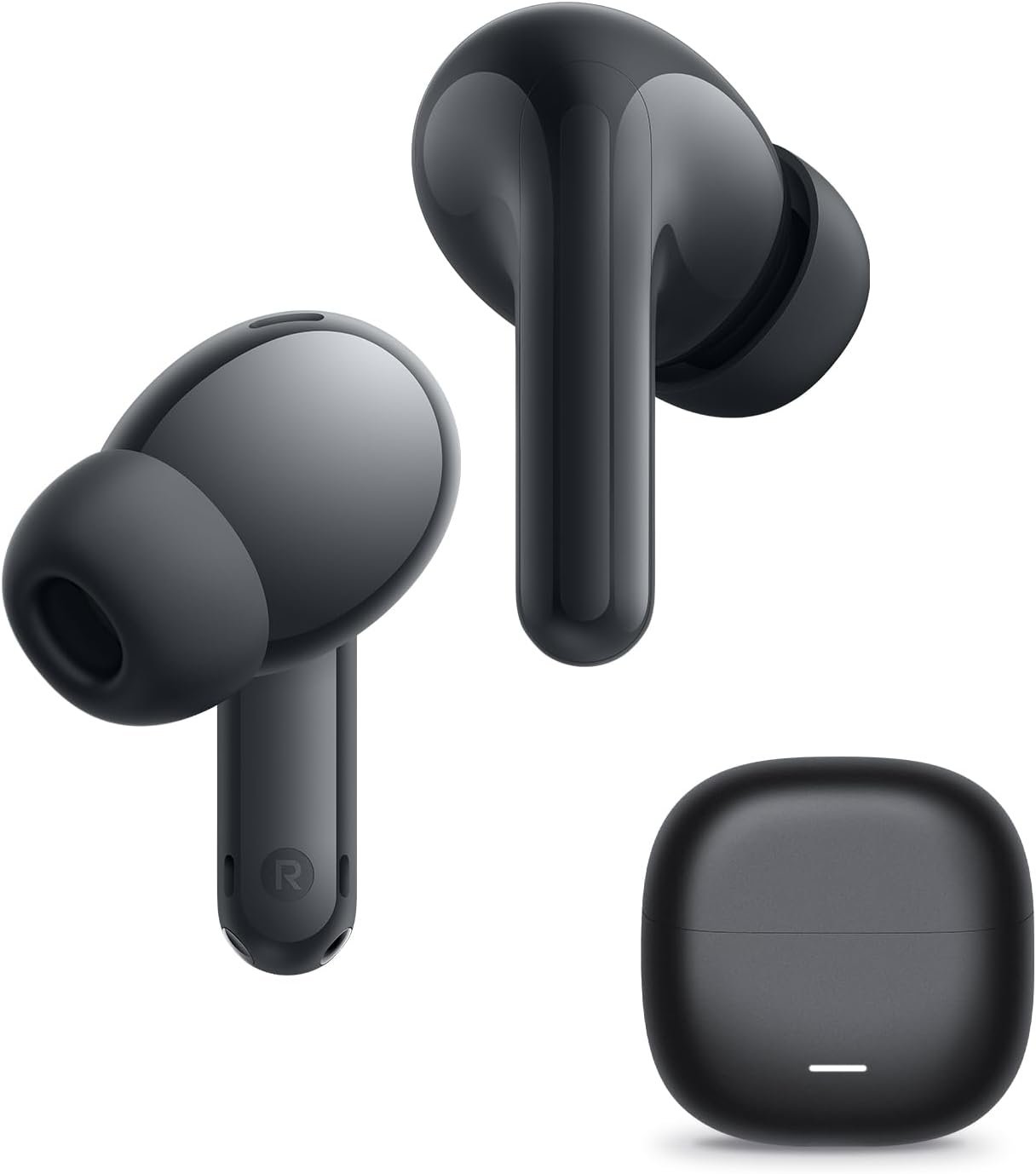 51pVp-wVnKL._AC_SL1500_.jpg Redmi Buds 8 Lite Wireless Earbuds, 42dB Hybrid Active Noise Cancellation, 8H/36H Battery, 12.4mm Dynamic Driver, Fast Charging, Dual-Mic Clear Calls, Google Fast Pair, Black - Image 1