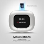 Monster Open Ear Bluetooth Earbuds, ENC Noise Canceling Headphones,White - Image 8