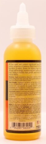 Originals by Africa's Best Therapy Jamaican Black Castor Oil Stimulating Growth Oil, Naturally Repairs and Prevents Hair Damage & Breakage, Moisturizes Scalp, 4oz Bottle - Image 3