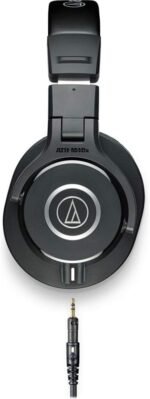 Audio-Technica ATH-M40x Professional Studio Monitor Headphone, Black, with Cutting Edge Engineering, 90 Degree Swiveling Earcups, Pro-Grade Earpads/Headband, Detachable Cables Included - Image 3