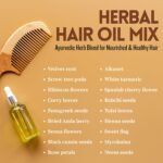 Herbal Hair Oil Mix Blend 17 Raw Herbs Blend Hair Oil Mix 3.5oz (100g) | Goodness of Ayurvedic Natural Herbs for Oil Infusion, Instant Premix for Hair Oil. - Image 4