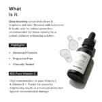 Minimalist Vitamin C+E+Ferulic Acid 16% Face Serum for Brightening & Anti Aging | Reduces Skin Damage & Redness to Brighten Dull Complexion | With Antioxidants | For Women & Men | 0.68 Fl Oz / 20 ml - Image 2