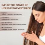 Herbal Hair Oil Mix Blend 17 Raw Herbs Blend Hair Oil Mix 3.5oz (100g) | Goodness of Ayurvedic Natural Herbs for Oil Infusion, Instant Premix for Hair Oil. - Image 6