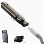 Detachable 2-in-1 USB-C Charger, 240W, Stand