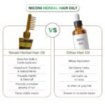 Hair Oil with Coconut, Rosemary & Bhringraj 200ml - Image 9