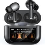 Wireless Earbuds, Smart Touchscreen Ear Buds, ANC Headphones, Bluetooth 5.4
