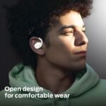 Monster Open Ear Bluetooth Earbuds, ENC Noise Canceling Headphones,White - Image 7